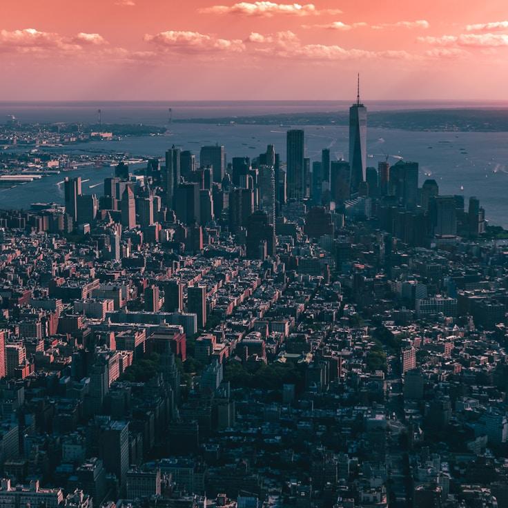 City skyline in San Diego, United States